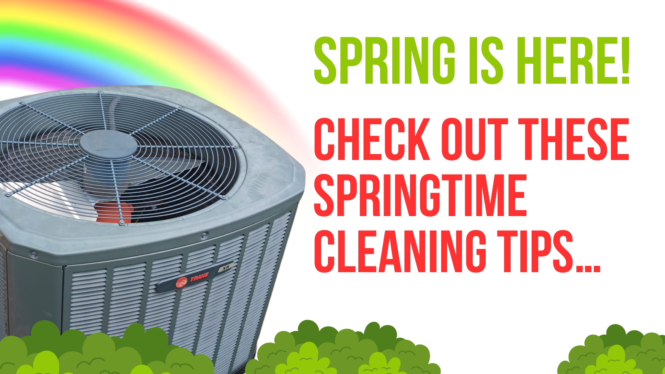 Spring Is Here! Check Out These Springtime Cleaning Tips…
