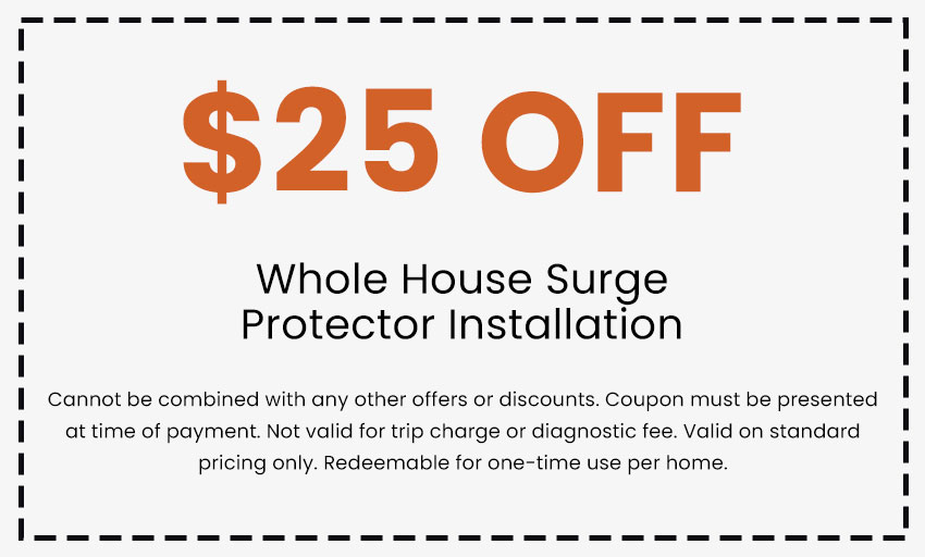Discounts on Whole House Surge Protector Installation